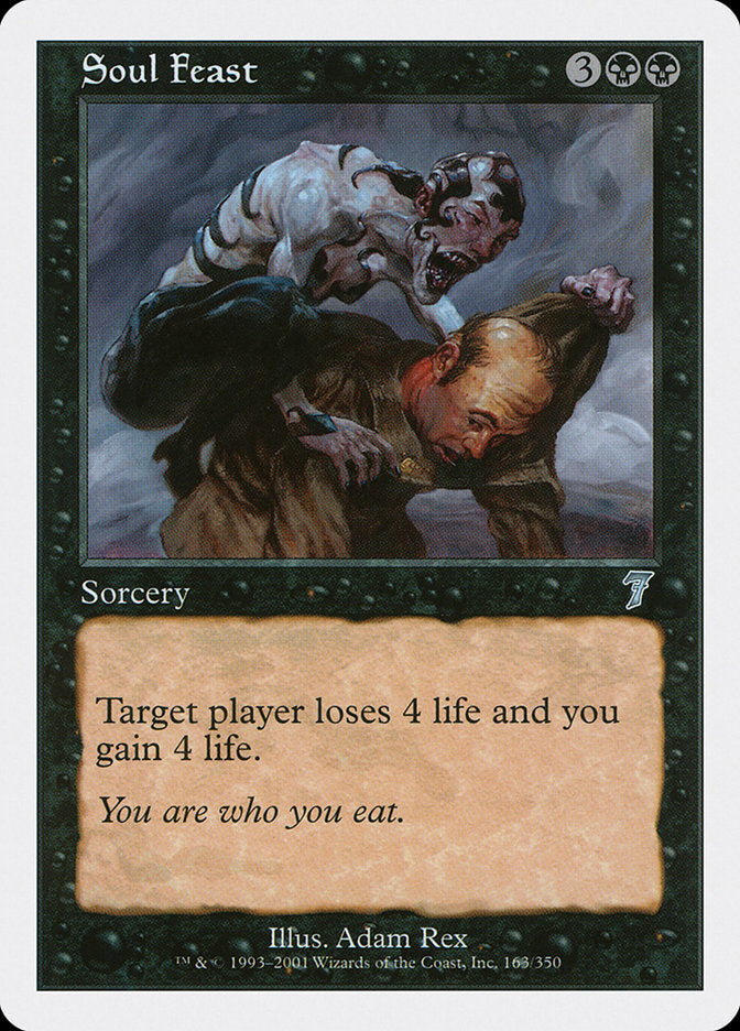 Soul Feast [Seventh Edition] | Card Merchant Takapuna