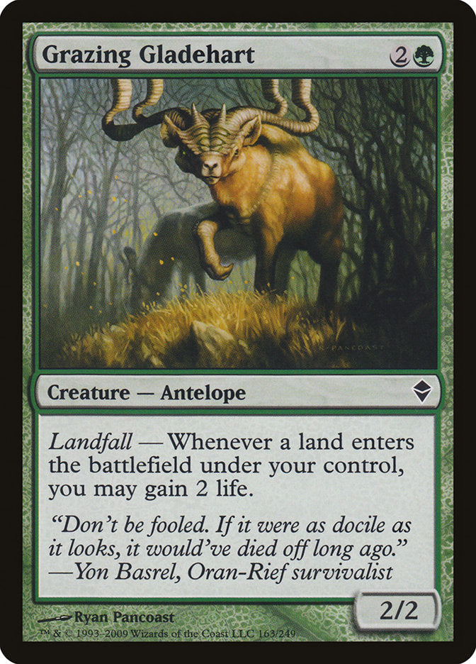 Grazing Gladehart [Zendikar] | Card Merchant Takapuna