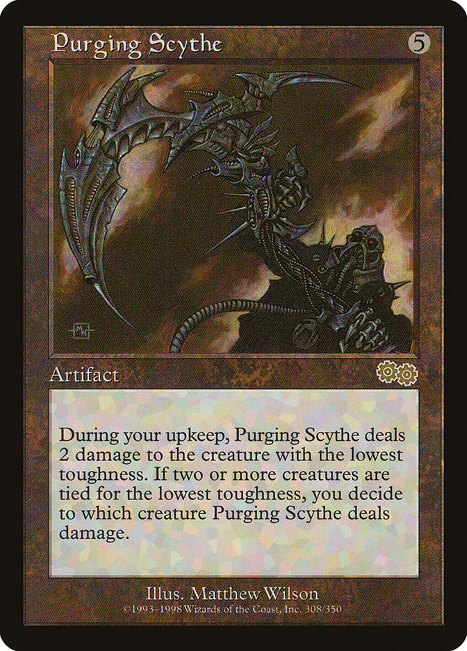 Purging Scythe [Urza's Saga] | Card Merchant Takapuna