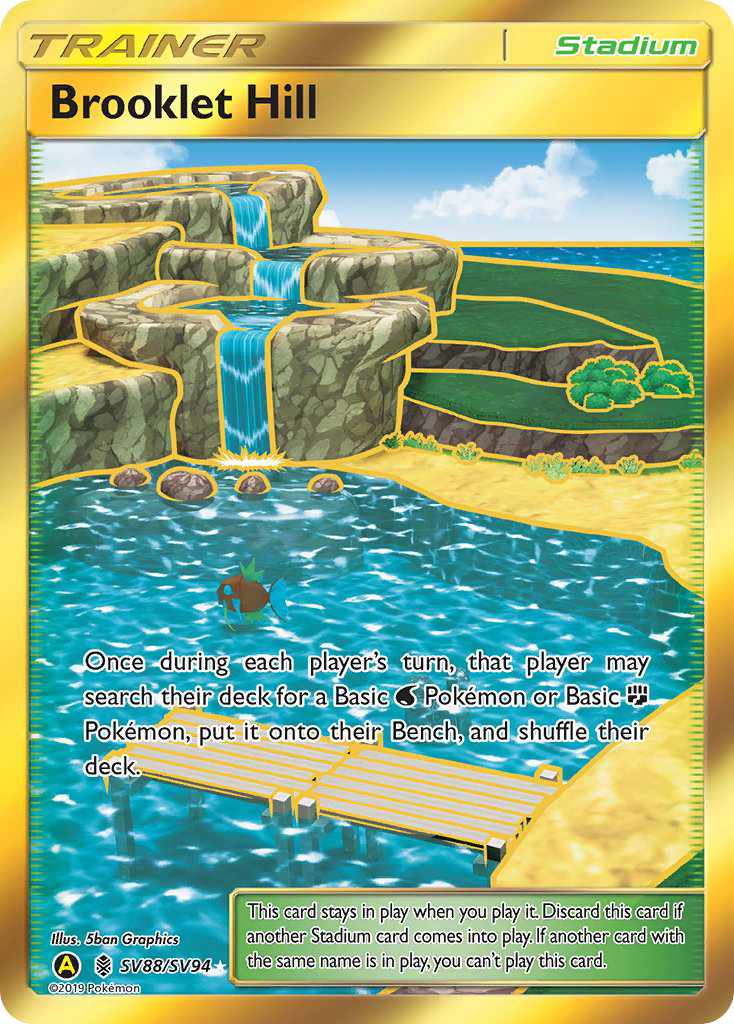 Brooklet Hill (SV88/SV94) [Sun & Moon: Hidden Fates - Shiny Vault] | Card Merchant Takapuna