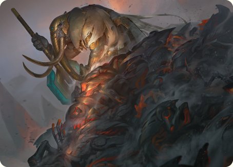 Against All Odds Art Card [Phyrexia: All Will Be One Art Series] | Card Merchant Takapuna
