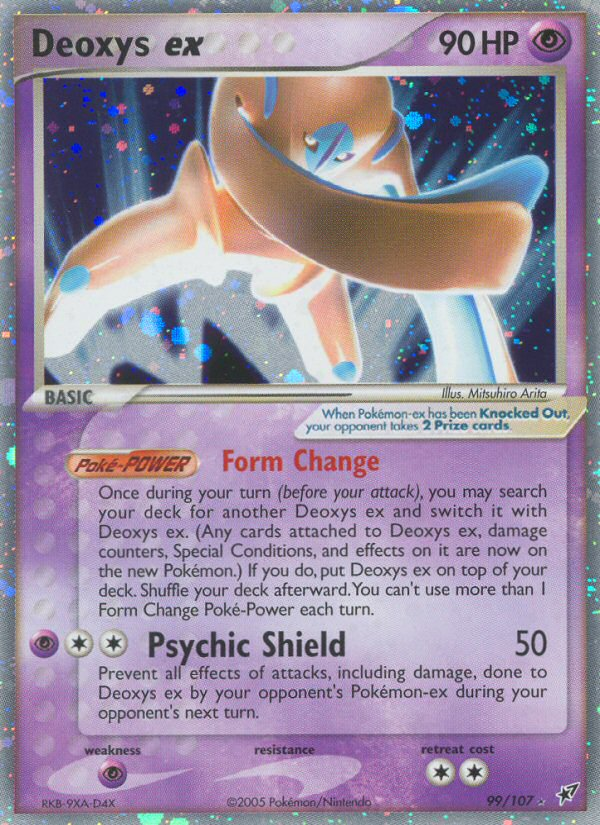 Deoxys ex (99/107) [EX: Deoxys] | Card Merchant Takapuna