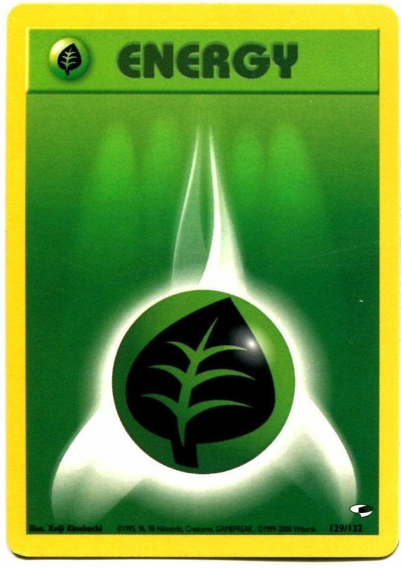 Grass Energy (129/132) [Gym Heroes Unlimited] | Card Merchant Takapuna