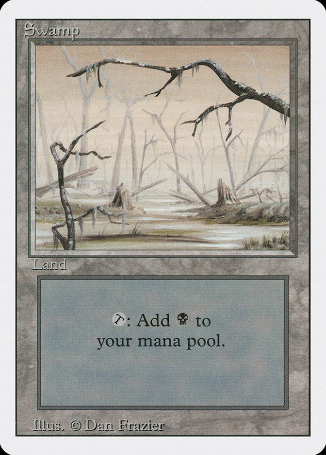 Swamp (Orange Sky) [Revised Edition] | Card Merchant Takapuna