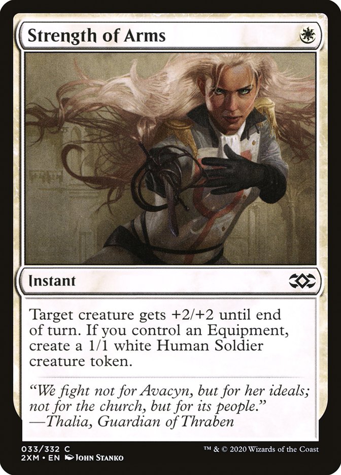 Strength of Arms [Double Masters] | Card Merchant Takapuna