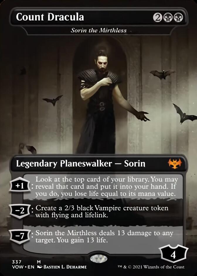 Sorin the Mirthless - Count Dracula [Innistrad: Crimson Vow] | Card Merchant Takapuna