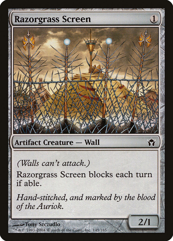 Razorgrass Screen [Fifth Dawn] | Card Merchant Takapuna