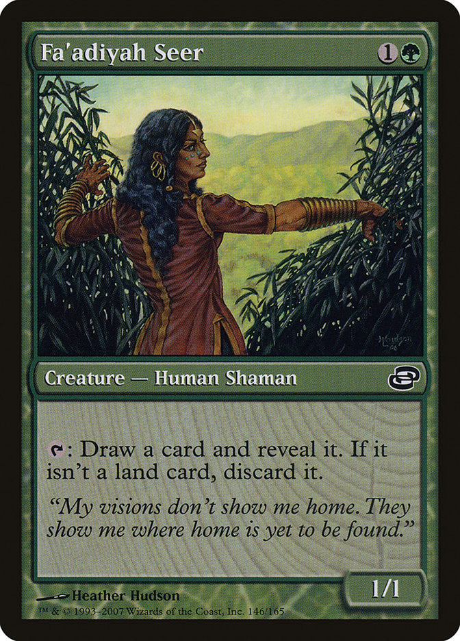 Fa'adiyah Seer [Planar Chaos] | Card Merchant Takapuna
