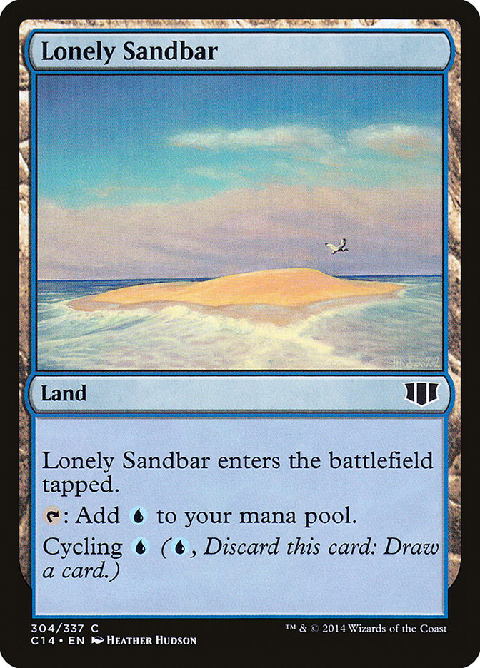 Lonely Sandbar [Commander 2014] | Card Merchant Takapuna
