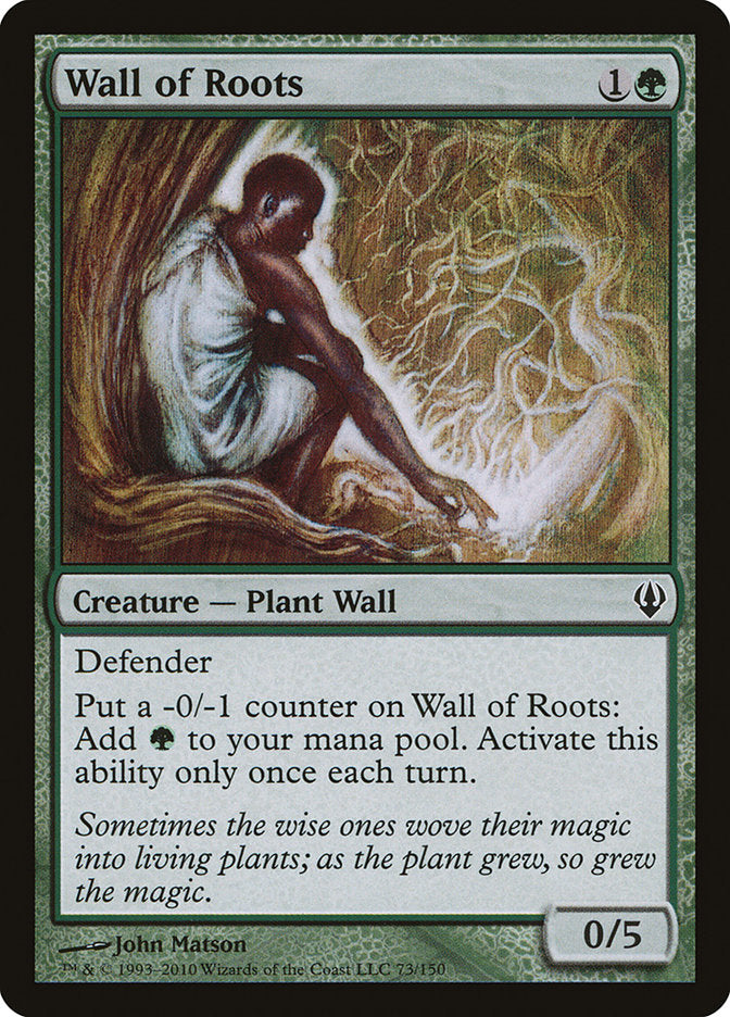 Wall of Roots [Archenemy] | Card Merchant Takapuna