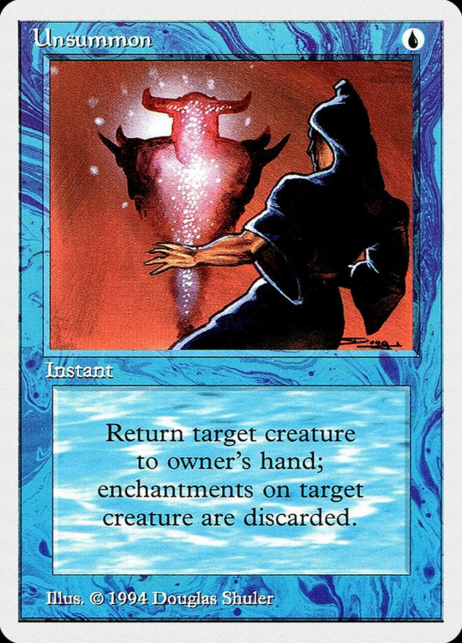 Unsummon [Summer Magic / Edgar] | Card Merchant Takapuna