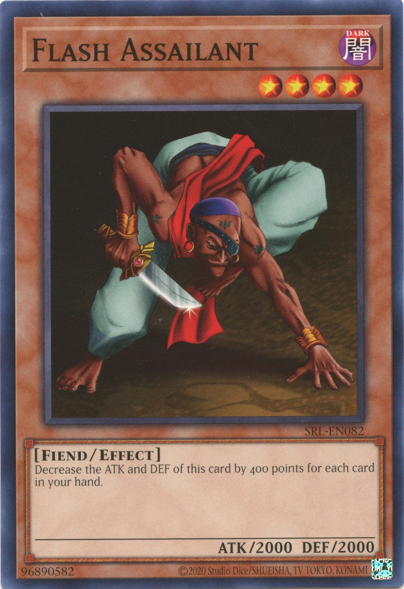 Flash Assailant (25th Anniversary) [SRL-EN082] Common | Card Merchant Takapuna