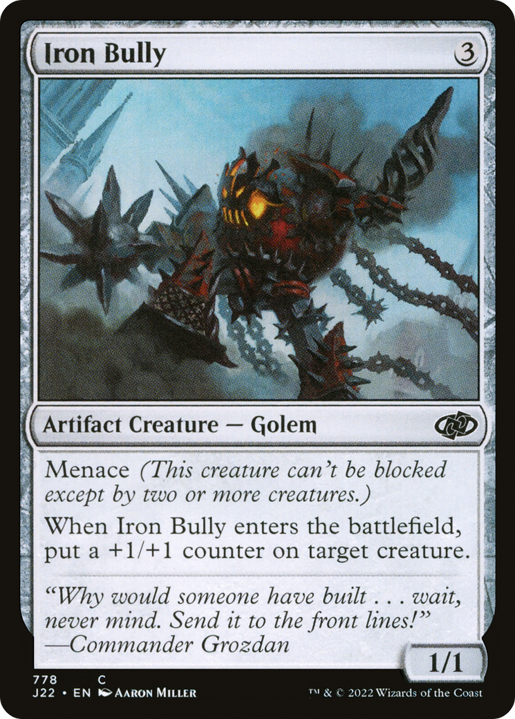 Iron Bully [Jumpstart 2022] | Card Merchant Takapuna