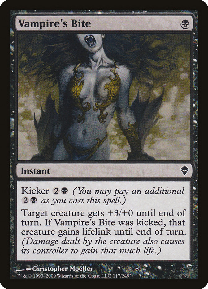 Vampire's Bite [Zendikar] | Card Merchant Takapuna