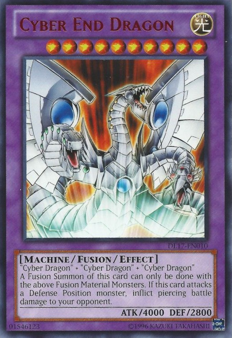 Cyber End Dragon (Red) [DL17-EN010] Rare | Card Merchant Takapuna