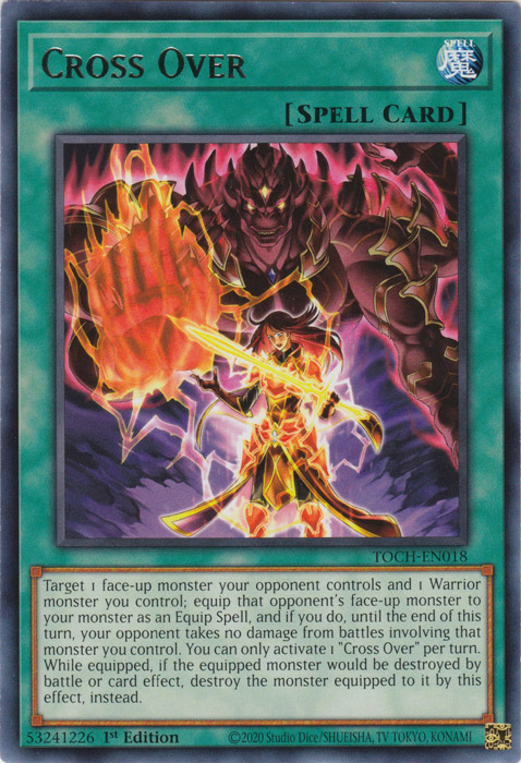 Cross Over [TOCH-EN018] Rare | Card Merchant Takapuna