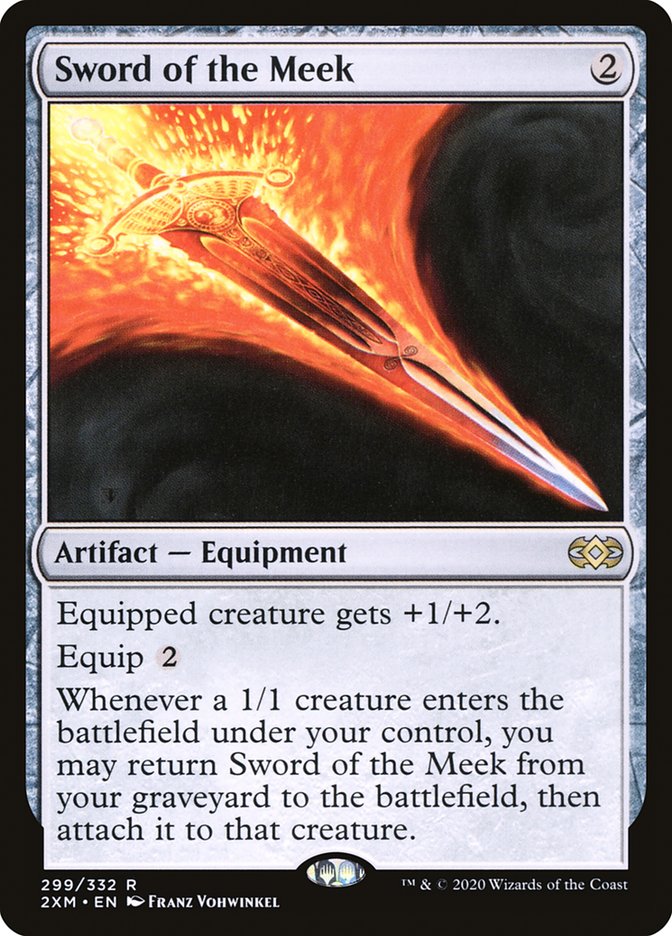 Sword of the Meek [Double Masters] | Card Merchant Takapuna