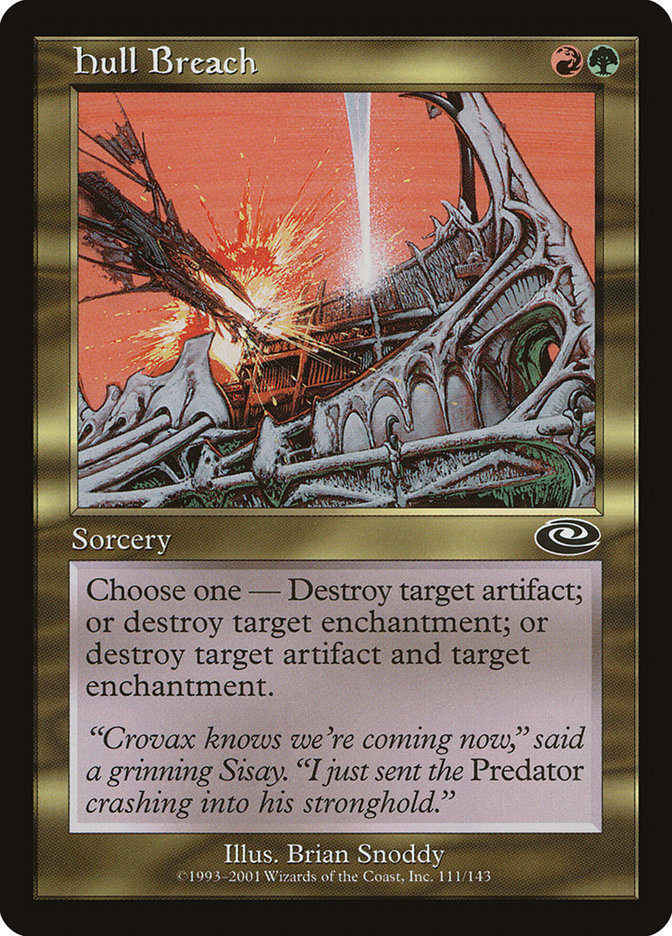 Hull Breach [Planeshift] | Card Merchant Takapuna