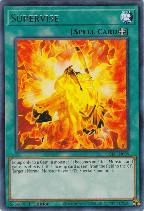 Supervise [TOCH-EN055] Rare | Card Merchant Takapuna