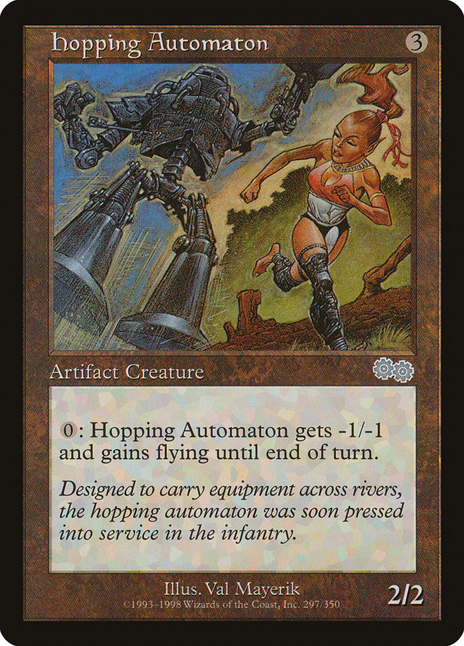Hopping Automaton [Urza's Saga] | Card Merchant Takapuna