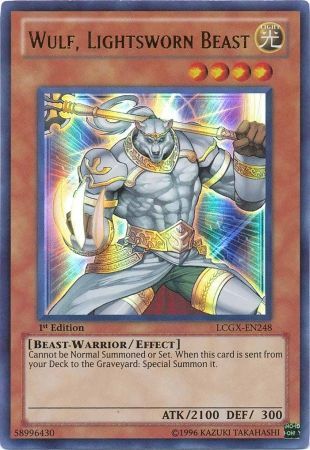 Wulf, Lightsworn Beast [LCGX-EN248] Ultra Rare | Card Merchant Takapuna