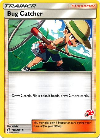 Bug Catcher (189/236) (Charizard Stamp #34) [Battle Academy 2020] | Card Merchant Takapuna