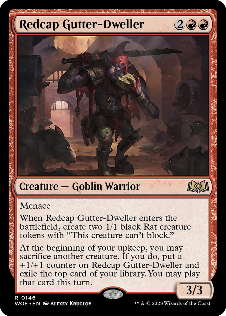 Redcap Gutter-Dweller [Wilds of Eldraine] | Card Merchant Takapuna