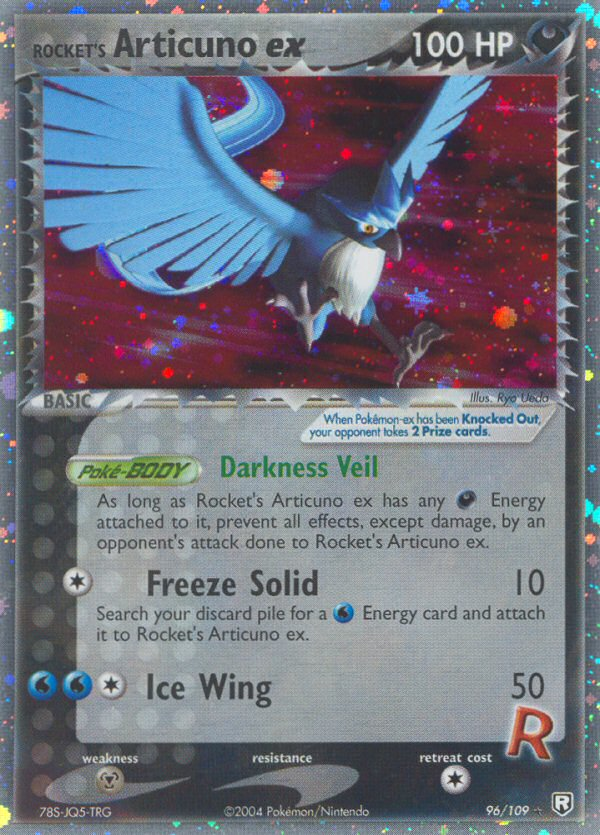 Rocket's Articuno ex (96/109) [EX: Team Rocket Returns] | Card Merchant Takapuna