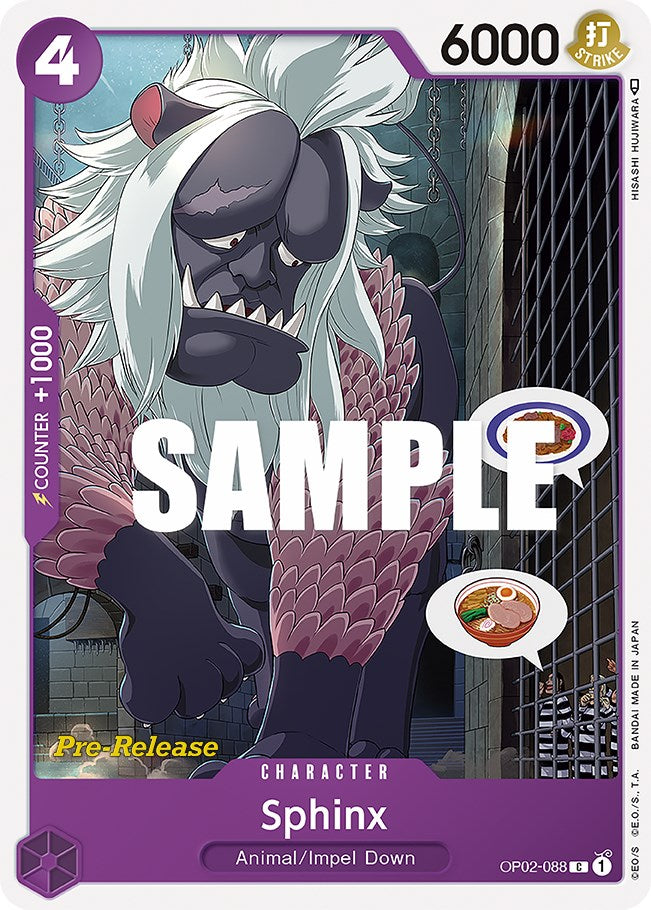 Sphinx [Paramount War Pre-Release Cards] | Card Merchant Takapuna