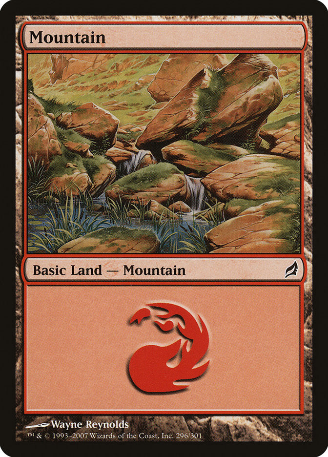 Mountain (296) [Lorwyn] | Card Merchant Takapuna