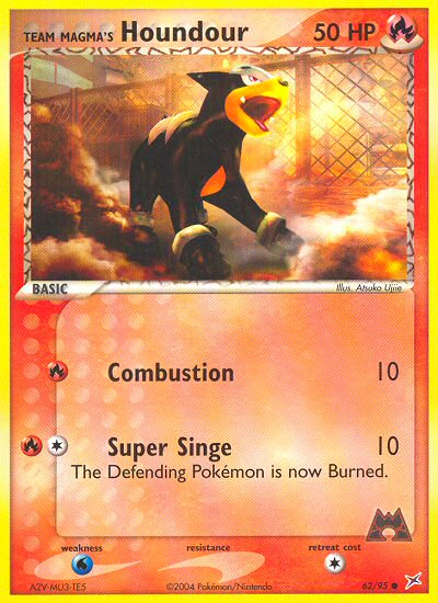 Team Magma's Houndour (62/95) [EX: Team Magma vs Team Aqua] | Card Merchant Takapuna