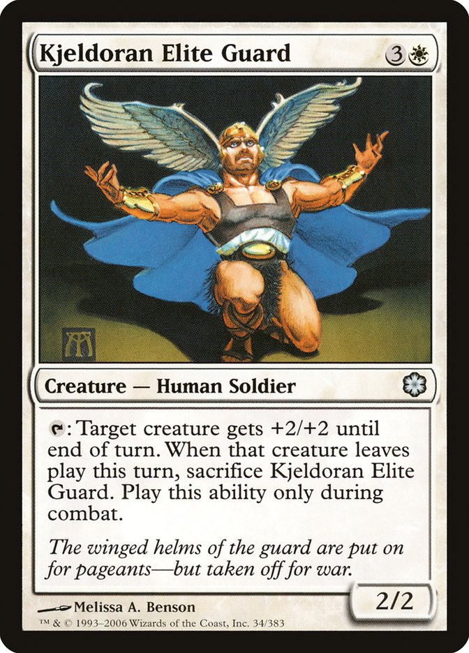 Kjeldoran Elite Guard [Coldsnap Theme Decks] | Card Merchant Takapuna