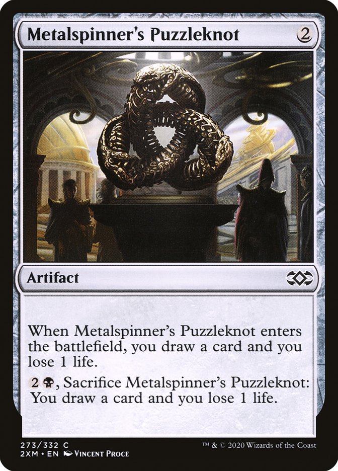 Metalspinner's Puzzleknot [Double Masters] | Card Merchant Takapuna