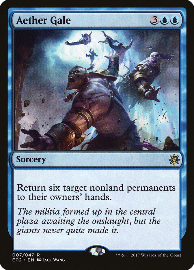 Aether Gale [Explorers of Ixalan] | Card Merchant Takapuna