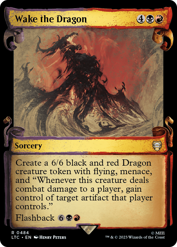 Wake the Dragon [The Lord of the Rings: Tales of Middle-Earth Commander Showcase Scrolls] | Card Merchant Takapuna