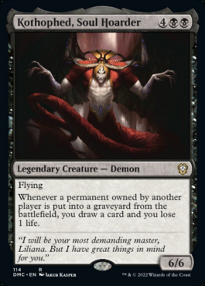 Kothophed, Soul Hoarder [Dominaria United Commander] | Card Merchant Takapuna