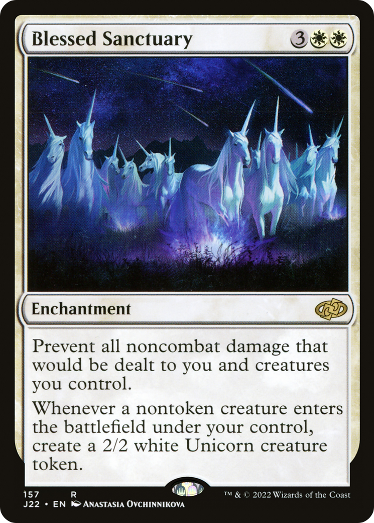 Blessed Sanctuary [Jumpstart 2022] | Card Merchant Takapuna