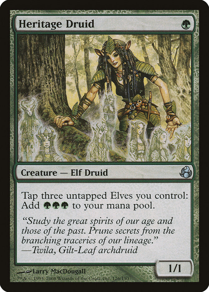 Heritage Druid [Morningtide] | Card Merchant Takapuna