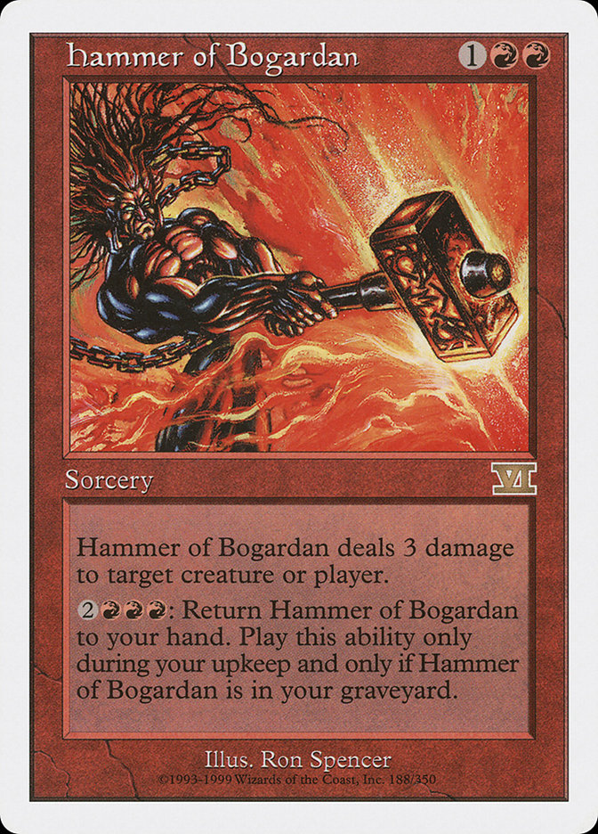 Hammer of Bogardan [Classic Sixth Edition] | Card Merchant Takapuna