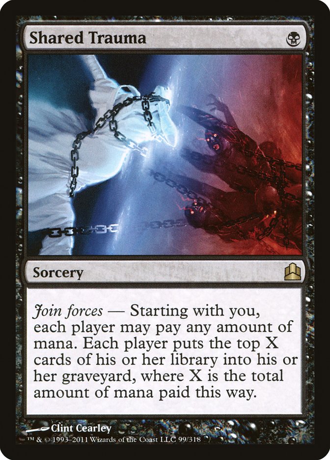 Shared Trauma [Commander 2011] | Card Merchant Takapuna