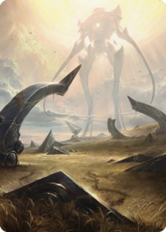 Plains (1) Art Card [The Brothers' War Art Series] | Card Merchant Takapuna