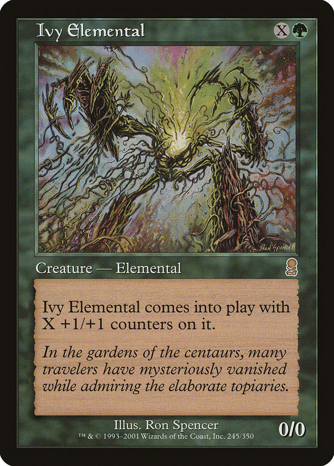 Ivy Elemental [Odyssey] | Card Merchant Takapuna