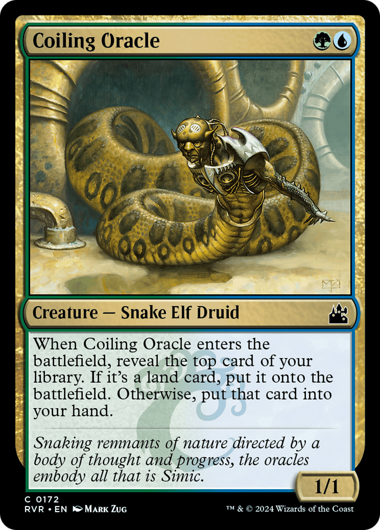 Coiling Oracle [Ravnica Remastered] | Card Merchant Takapuna