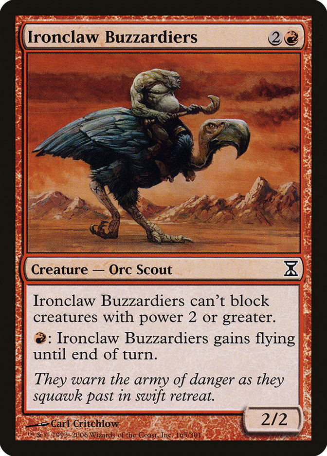 Ironclaw Buzzardiers [Time Spiral] | Card Merchant Takapuna