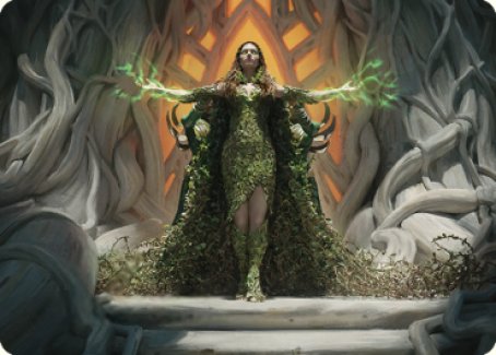 Titania, Voice of Gaea Art Card [The Brothers' War Art Series] | Card Merchant Takapuna