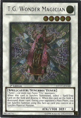 T.G. Wonder Magician [EXVC-EN040] Ultimate Rare | Card Merchant Takapuna
