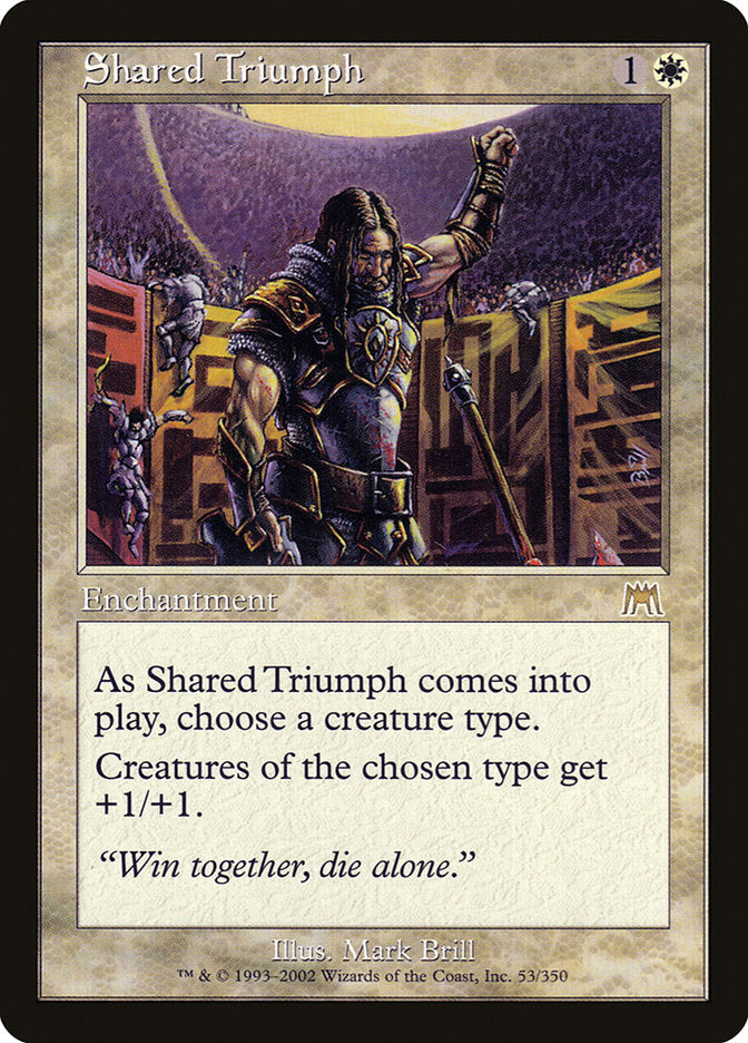 Shared Triumph [Onslaught] | Card Merchant Takapuna