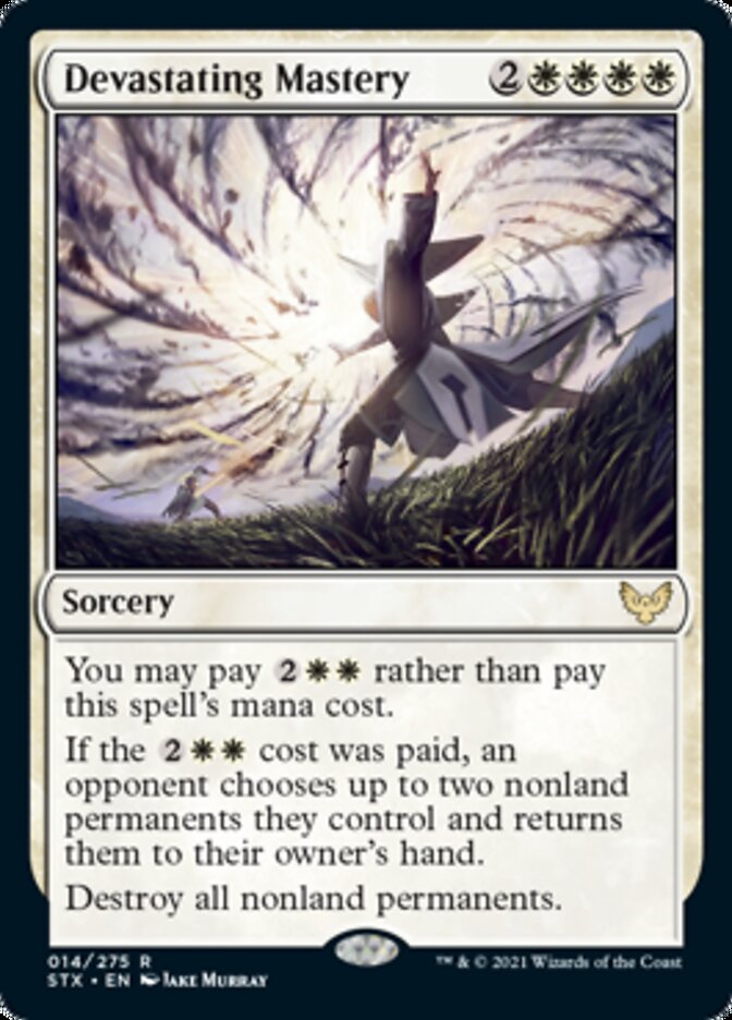 Devastating Mastery [Strixhaven: School of Mages] | Card Merchant Takapuna