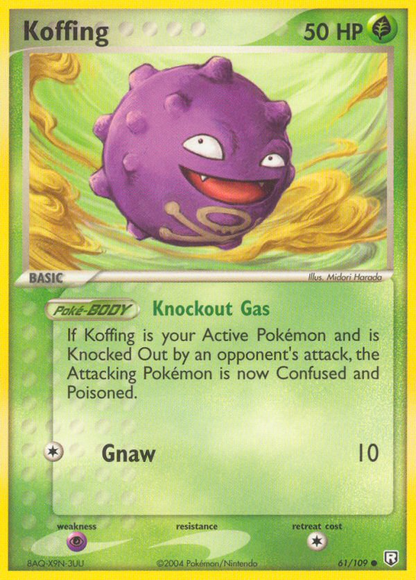 Koffing (61/109) [EX: Team Rocket Returns] | Card Merchant Takapuna