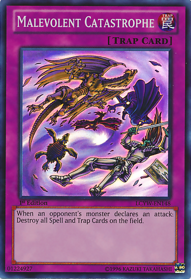 Malevolent Catastrophe [LCYW-EN148] Super Rare | Card Merchant Takapuna